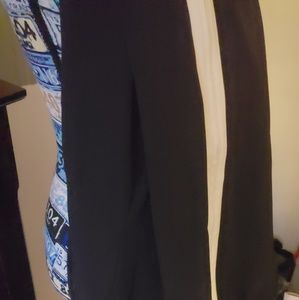 Black tuxedo pants.